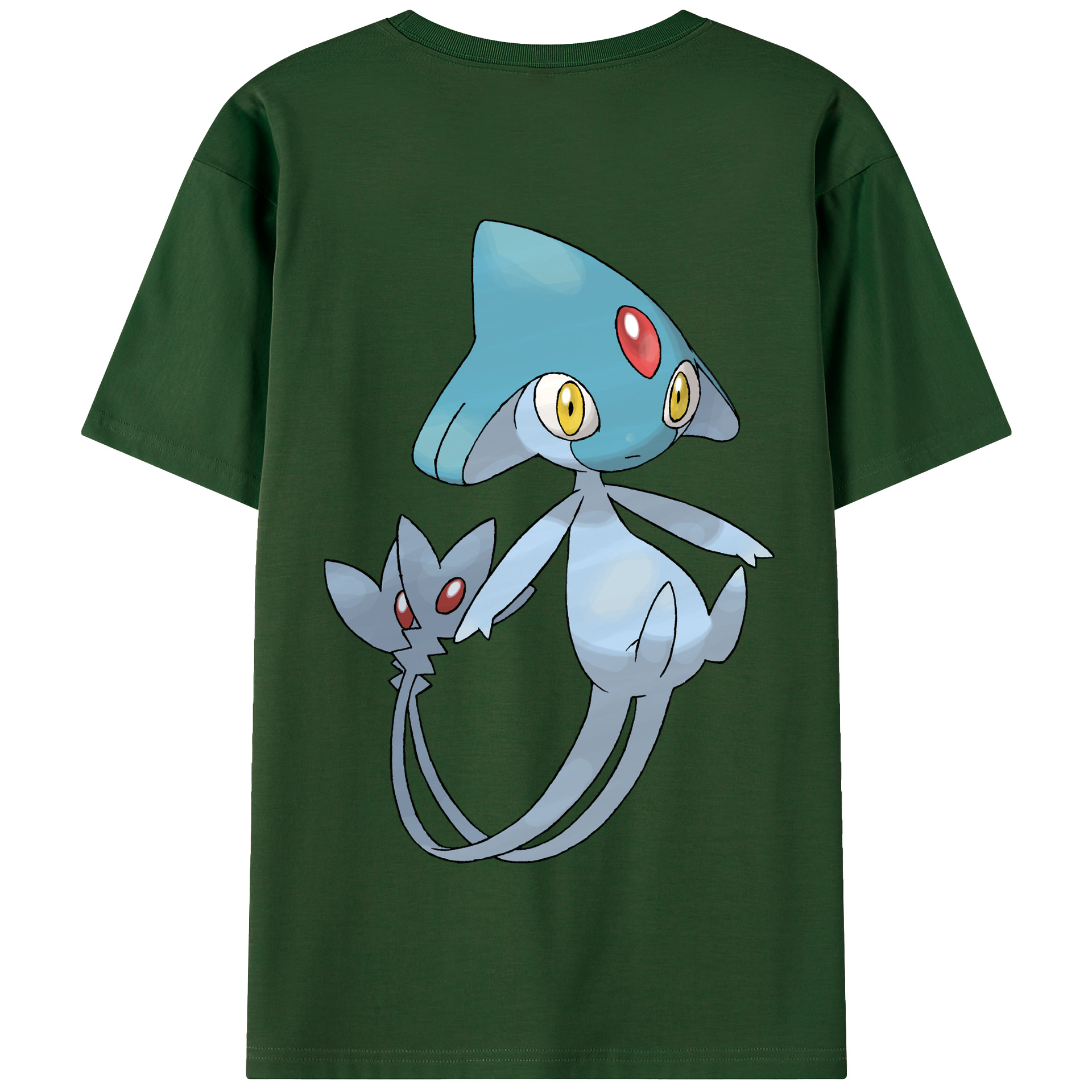 （画像用） ポケットモンスター Pokémon 綿100％半袖Tシャツ（背面プリント）